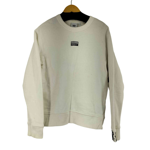 アディダスオリジナルス adidas Originals Men's F A Crew Sports Fleece White メンズ JPN:S