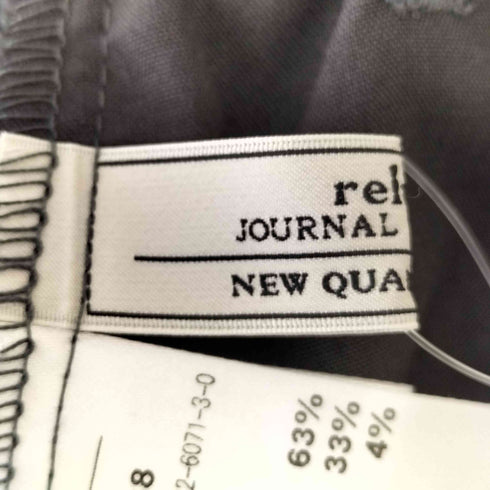 ジャーナルスタンダードレリューム JOURNAL STANDARD relume 24aw スムースフレアタックパンツ レディース JPN:38