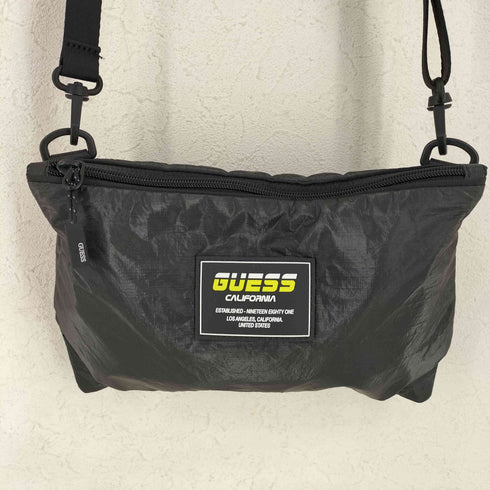 ゲス GUESS Logo Sacoche Shoulder Bag メンズ FREE