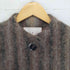 A TRIGERE COAT ノーカラーシャギーギャザーコート レディース