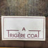 A TRIGERE COAT ノーカラーシャギーギャザーコート レディース