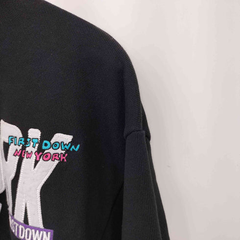 ファーストダウン FIRST DOWN NYT LOGO CREWNECK SWEAT graphic design by Toya Horiuchi メンズ JPN:L