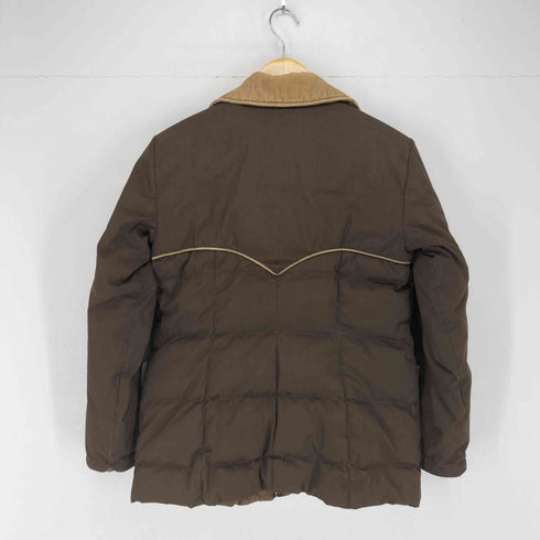 ジェリー GERRY 70s MADE IN USA ダブルジップ 襟コーデュロイダウンジャケット メンズ