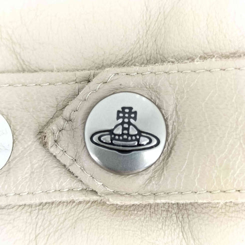 ヴィヴィアンウエストウッド Vivienne Westwood レザー切替グローブ レディース