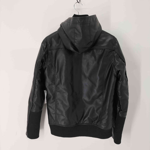 アズールバイマウジー AZUL by moussy RYAN FAUX LEATHER BLOUSON ライアンフェイクレザーブルゾン メンズ JPN:M