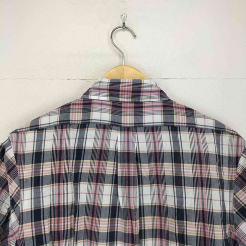 ブルックスブラザーズ BROOKS BROTHERS ボタンダウンチェックシャツ メンズ import:M