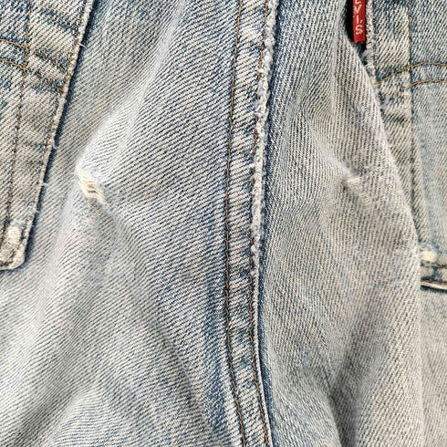 リーバイス Levis ダメージ加工 ジップフライ デニム メンズ