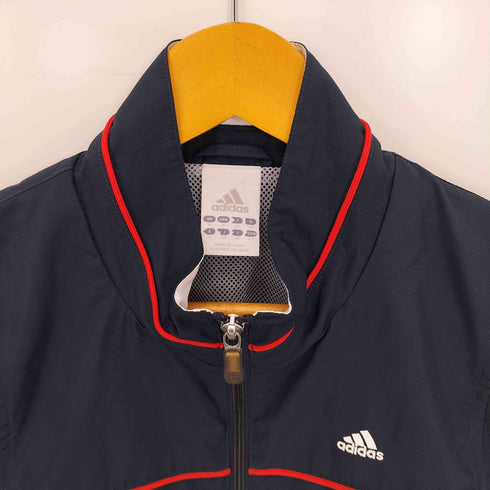 アディダス adidas 00S 万国旗タグ CLIMAPROOF パイピングベスト レディース JPN:M