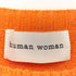ヒューマンウーマン HUMAN WOMAN 22AW ウール チュニック プルオーバー レディース JPN:M