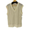 ザラ ZARA オーバーサイズジャカードベスト レディース import:M