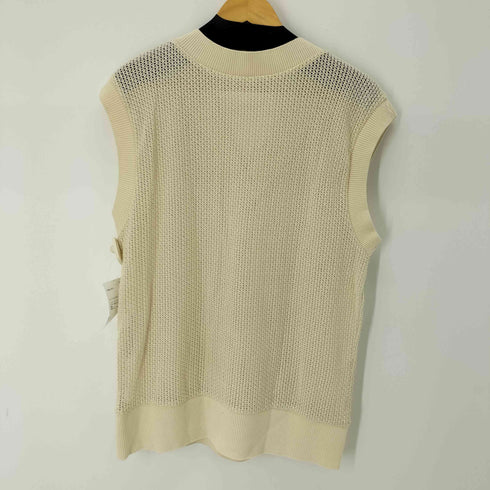 ザラ ZARA オーバーサイズジャカードベスト レディース import:M