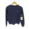 ポロラルフローレン POLO RALPH LAUREN ポニー刺繍 前V 裏起毛 クルーネック スウェット レディース import:M
