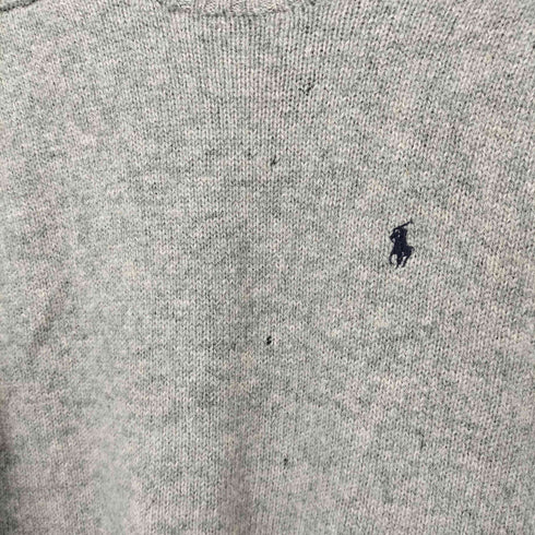 ポロバイラルフローレン Polo by RALPH LAUREN WOOL ポニー刺繍 ニット メンズ import:L
