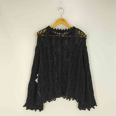 ザラ ZARA 透かし編み カギアミ コットンニット レディース import:S