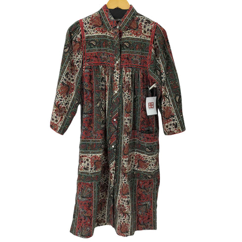 MODELS COAT MADE IN USA ペイズリー柄 L/S ワンピース レディース 10