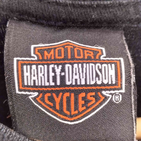 ハーレーダビッドソン HARLEY-DAVIDSON USA製 両面プリント ノースリーブ カットソー メンズ import:XL