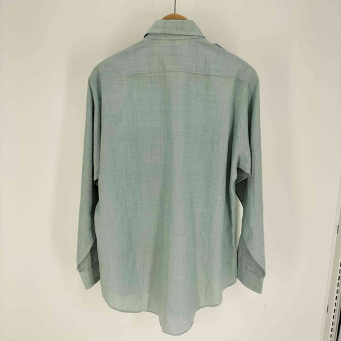 ユーエスアーミー U.S. ARMY TAPERED BODY LONG SLEEVE AG428 PROPPER社 ポリ ウール ミリタリーシャツ ドレスシャツ メンズ 17-34