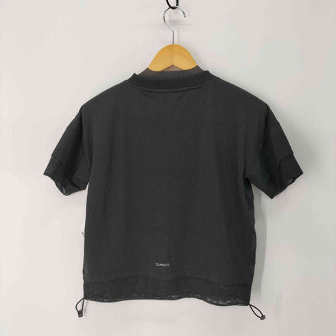 アディダス adidas ドローコード付きメッシュ切替 S/S Tシャツ レディース JPN:S