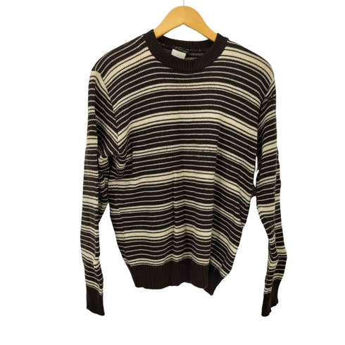 アニエスベーオム Agnes b.homme 90S ウール100% ボーダーニット L/S メンズ