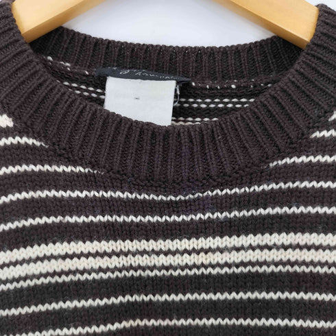 アニエスベーオム Agnes b.homme 90S ウール100% ボーダーニット L/S メンズ
