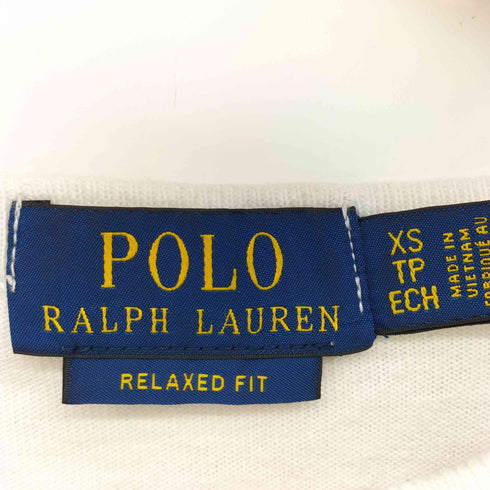 ポロラルフローレン POLO RALPH LAUREN ロゴ刺繍 クルーネック S/S Tシャツ メンズ import:XS