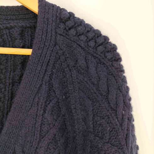 ミツミネ MITSUMINE Hand Knit ウール ニット カーディガン メンズ import:M