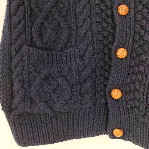 ミツミネ MITSUMINE Hand Knit ウール ニット カーディガン メンズ import:M