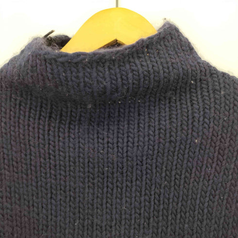 ビームス BEAMS WOOL タートルネックサイドジップ ニット メンズ JPN:M