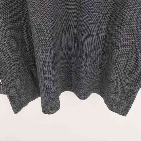 チャップス CHAPS ヘリンボーン ハーフジップ コットン ニット セーター カットソー メンズ import:L