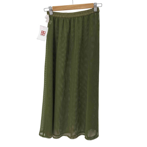 レイビームス Ray BEAMS メッシュデザインスカート レディース