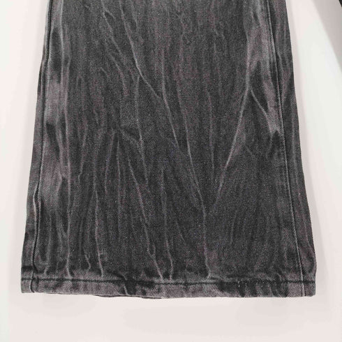ASAPMODE Flow Ripper Jeans ウォッシュ加工 デニム ワイド パンツ メンズ