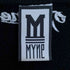 マインミハラヤスヒロ MYne MIHARA YASUHIRO ロゴ刺繍 クルーネック スウェット メンズ JPN:M