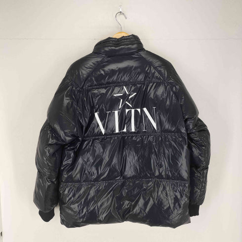 ヴァレンティノ Valentino MADE IN ITALY パッカブル スタープリント ダウンジャケット メンズ 46