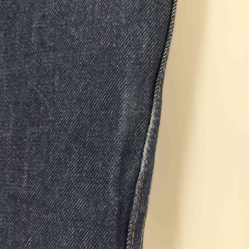 プリズンブルー PRSN BLU USA製 インディゴ ダブルニー デニム バギー パンツ メンズ W32 L32