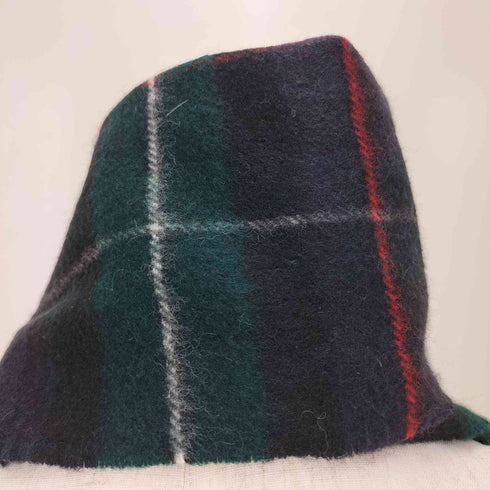 ジョンストンズオブエルガン johnstons of elgin 小判 カシミヤ100%チェック柄マフラー レディース