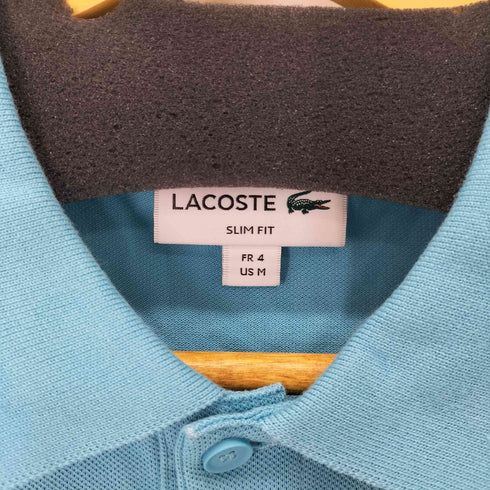 ラコステ LACOSTE SLIM FIT フロントロゴ S/S ポロシャツ メンズ import:M