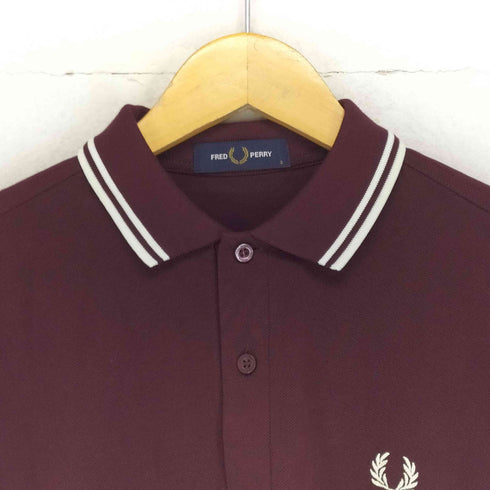 フレッドペリー FRED PERRY ロゴ刺繍L/Sポロシャツ メンズ JPN:S