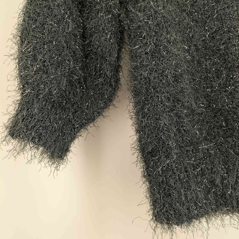 インデックス INDEX 24AW 洗濯機洗い可 シャイニーシャギー7分袖ニット レディース FREE