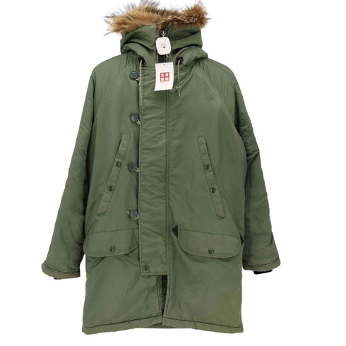 ゴールデンフリース GOLDEN FLEECE USA製 復刻白タグ SPIEWAK N-3B FLIGHT JACKET ゴールデンフリース フライト ジャケット メンズ 36