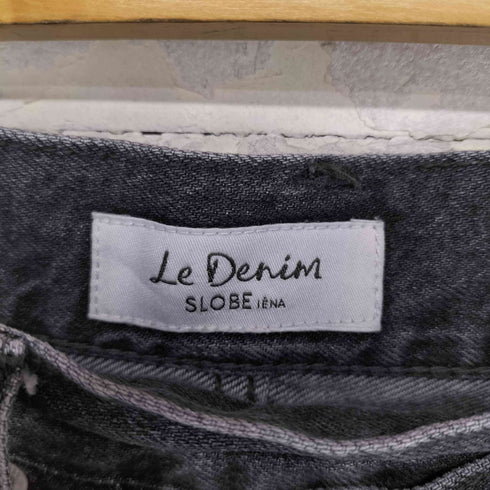 スローブイエナ SLOBE IENA 24AW LE DENIMチルトワイドストレートデニム レディース JPN:36