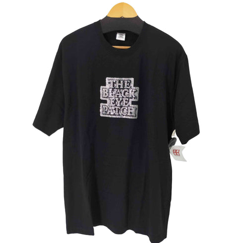 ザブラックアイパッチ THE BLACK EYE PATCH ラインストーンロゴ S/S Tシャツ メンズ JPN:XL