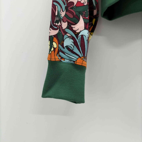 プーマ PUMA PRINTED HOODIE 総柄プリントパーカー レディース import:L