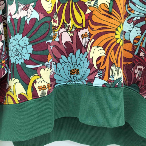プーマ PUMA PRINTED HOODIE 総柄プリントパーカー レディース import:L