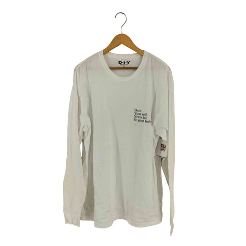 DIY UNION メッセージプリント L/S TEE メンズ JPN:XL