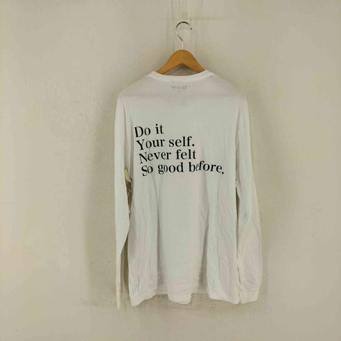 DIY UNION メッセージプリント L/S TEE メンズ JPN:XL