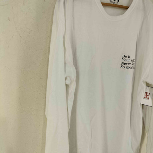 DIY UNION メッセージプリント L/S TEE メンズ JPN:XL
