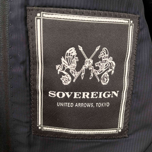 ソブリン Sovereign ストライプセットアップ 背抜き メンズ 46