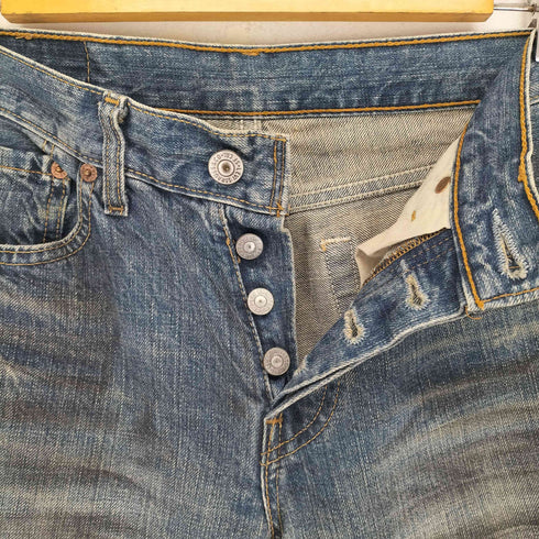 リーバイス Levis 501 ボタン裏359 02年08月製 ボタンフライストレートデニムパンツ メンズ 28