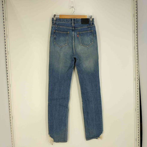 クリスチャンダダ CHRISTIAN DADA WIDE LEG DAMAGED DENIM TROUSERS クラッシャー デニムパンツ メンズ