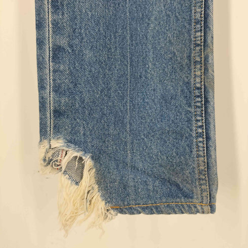 クリスチャンダダ CHRISTIAN DADA WIDE LEG DAMAGED DENIM TROUSERS クラッシャー デニムパンツ メンズ